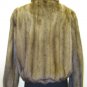 LADIES CUTE MAHOGANY US  MINK DETACHABLE HOODIE JKT-59096(o) SIZE M