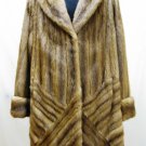 STUNNING LADIES WHISKEY MINK LETOUT STROLLER-64304(o) - size 18