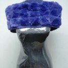LADIES NECK DYED PURPLE COL REX KNIT NECK WARMER (K004)