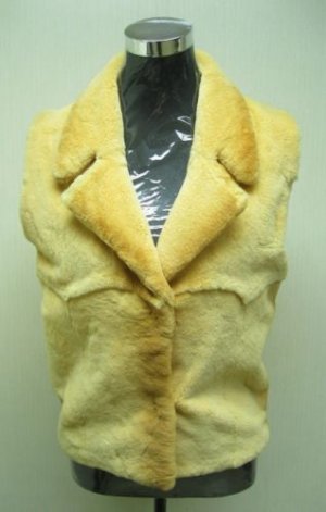LADIES DYED YELLOW REX VEST &acirc;�� (HH32) SIZE F=M