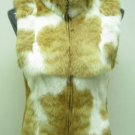 LADIES YELLOW & WHITE MIXED COL REX VEST(HH11) - SIZE F = S