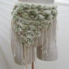 LADIES CUTE DYED GREEN RABBIT BELT (#26)
