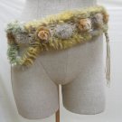 LADIES CUTE MIXED COL RABBIT SCRAP / BELT (#25)