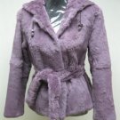 LADIES DYED FINLAND PRUPLE REX HOODIE JACKET - HF0704H(SZ F = M)