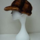 CUTE+CHIC +WARM WHISKEY MINK BASEBALL CAP(9901907)