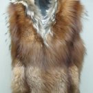 LADIES HOODIE RED FOX PULLOVER VEST (AM- 1) SIZE M