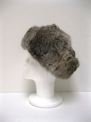 RUSSIA MILITARY GRAY REX HAT(MIC-8)