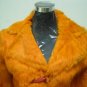 LADIES ORANGE REX JACKET - SIZE F = S (HH07)