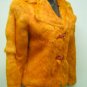 LADIES ORANGE REX JACKET - SIZE F = S (HH07)