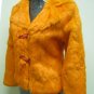 LADIES ORANGE REX JACKET - SIZE F = S (HH07)