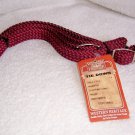 Braided Tie Down Strap Burgandy by Western Heritage New