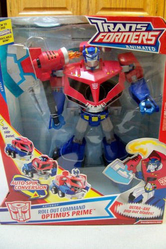 Transformers Animated Autobot Roll Out Command Optimus Prime Brand New ...