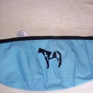 Giant Canvas Feed Tote Heavy Duty Dura Blue w/Pinto New