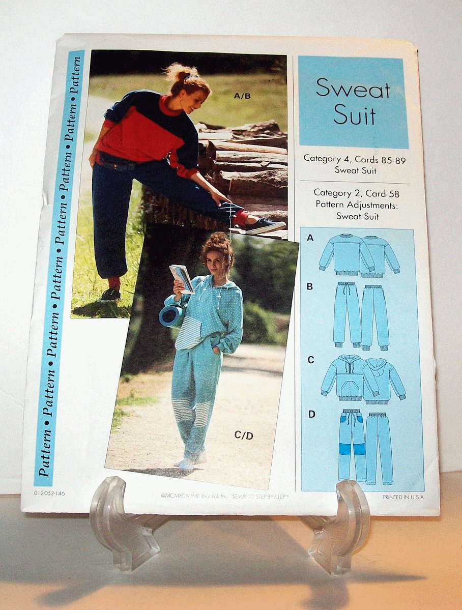 Step by Step Sewing Pattern Sweat Suit