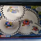 Gibson Nascar 16 Piece Set New Box RARE NASCAR VICTORY SET Racing Theme dishes In Box