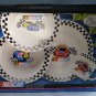 Gibson Nascar 16 Piece Set New Box RARE NASCAR VICTORY SET Racing Theme dishes In Box