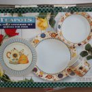 16 Piece Set "Teapots" Sakura and Debbie Mumm new in Box