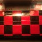 Red N Black Womens's Duct tape Wallet