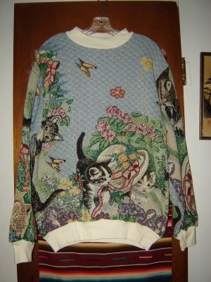 sugar street weavers cat sweater