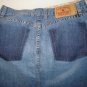 Womens Lucky Dungarees Brand Long Jean Denim Skirt 4 S