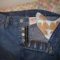 Womens Lucky Dungarees Brand Long Jean Denim Skirt 4 S