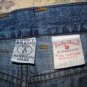 Womens Lucky Dungarees Brand Long Jean Denim Skirt 4 S