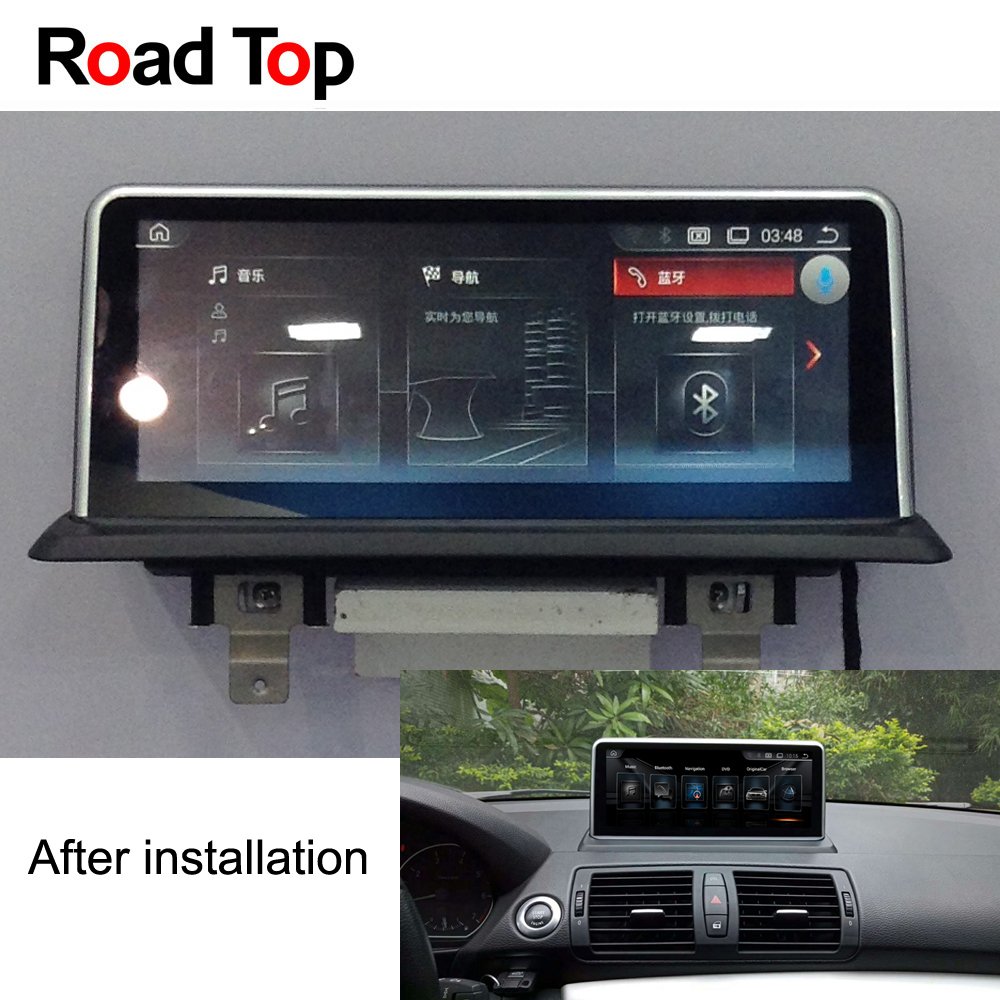Android Car Radio GPS Navigation Head Unit Screen Monitor for BMW 130i