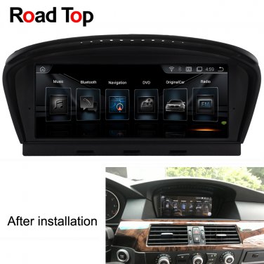 Android Car Radio GPS Navigation Head Unit Monitor for BMW 2003-2010 520i 523i 525i 528i 530i 535i