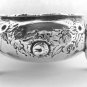 Antique Victorian Solid Silver Cauldron Salts London 1893