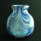 Vintage Hand Crafted Art Glass Vase