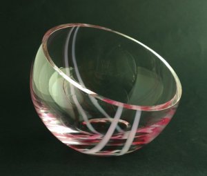 Vintage Caithness Retro Studio Glass Glass Bowl