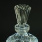 Vintage Lead Crystal Cut Glass Perfume Bottle