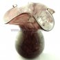 Vintage Signed Mtarfa Glassblowers Malta Mottled Vase