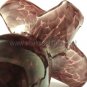 Vintage Signed Mtarfa Glassblowers Malta Mottled Vase
