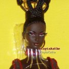 "TANO" TREASURES OF AFRICA BARBIE 2005 BRYON LARS African Doll MNRFB GOLD Label