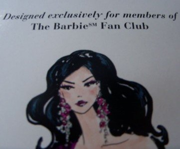 barbie fan club membership card