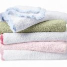 Crib Clouds Chunky Chenille Scalloped Edge Baby Blanket Girl or Boy