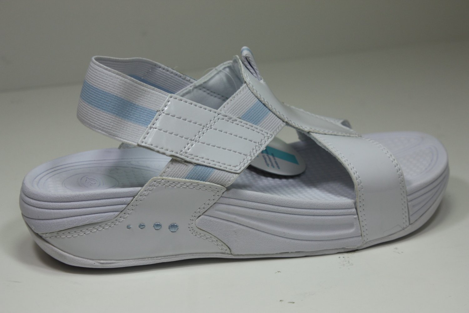 Easy Spirit HEELRISER Sandals WHITE Shoes US 10/42.5