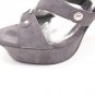 Pumps Platforms High Heel Sandals Open Toe Suede 6~10
