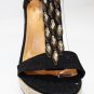Platforms High Heel Sandals Wedge Denim Open Toe Shoes