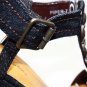 Platforms High Heel Sandals Wedge Denim Open Toe Shoes
