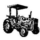 Massey Ferguson Tractor rubber stamp