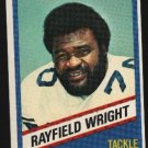 1976 Wonder Bread Football card #8 Rayfield Wright Cowboys