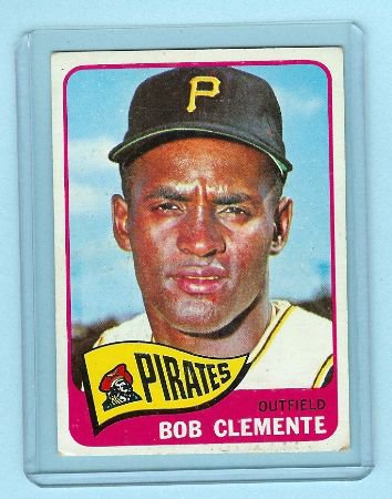 1965 Topps Baseball # 160 Bob Clemente Card Pirates