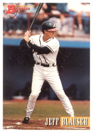 Jeff Blauser Bowman # 142 Braves