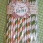 Thanksgiving Paper Straws Birthday Wedding Shower party Supplies