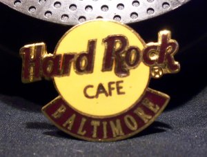Classic Hard Rock Pin Baltimore