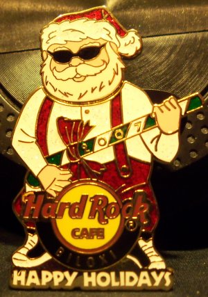 Rockin Santa Bobble Head Hard Rock Biloxi