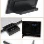Macally Flat panel Stereo speaker with charger, AM/FM and alarm clock