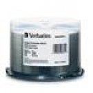 erbatim 96731 DataLifePlus 25GB 4X White Inkjet Printable BD-R (50pk Spindle)